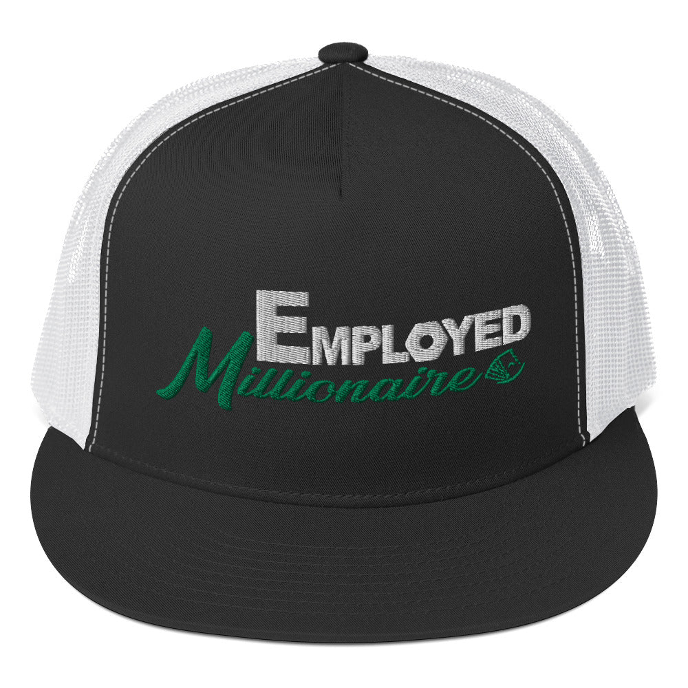 Employed Millionaire 5-Panel Trucker Cap