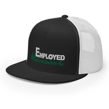 Employed Millionaire 5-Panel Trucker Cap