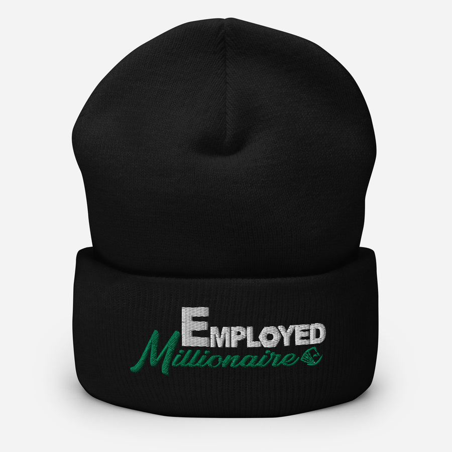 Employed Millionaire Cuffed Beanie