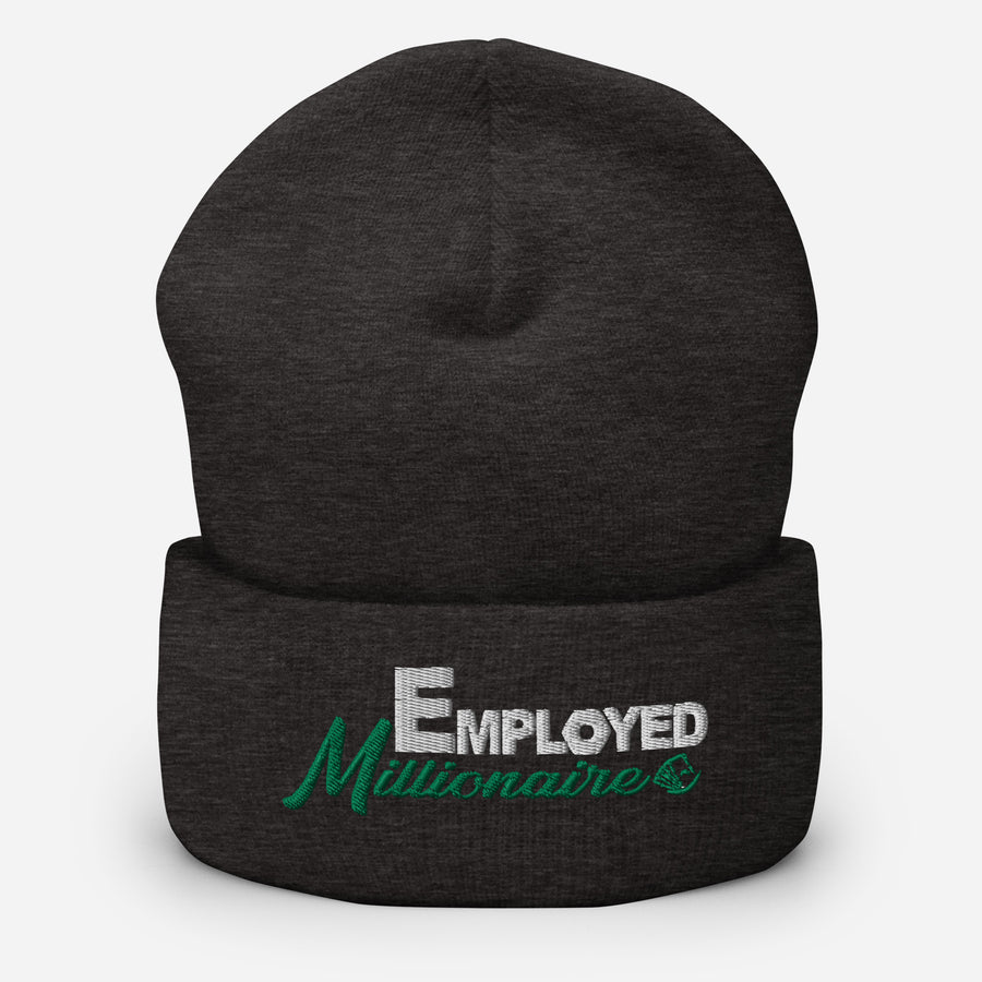 Employed Millionaire Cuffed Beanie