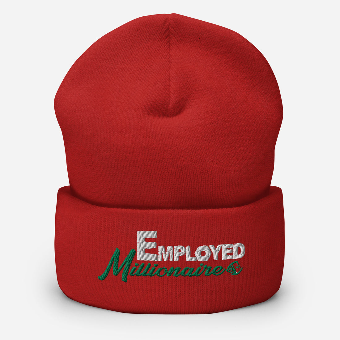 Employed Millionaire Cuffed Beanie