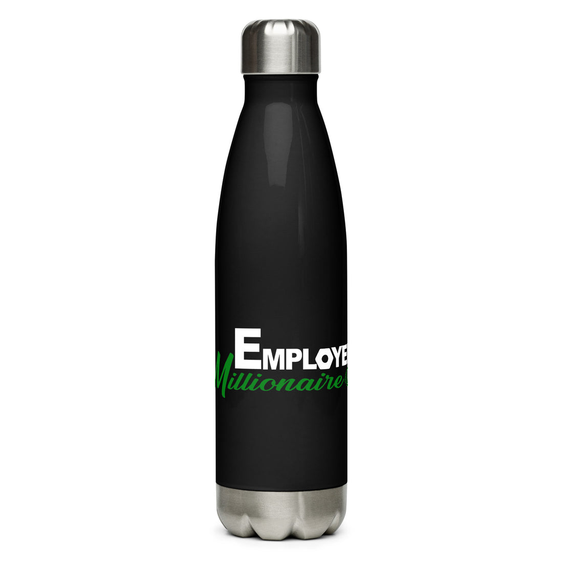 Employed Millionaire Stainless Steel Water Bottle